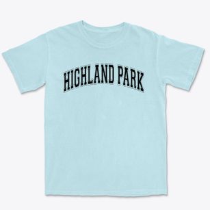 Highland Park Elementary School Varsity Arch Premium Heavyweight T-shirt