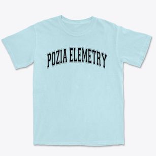 Pozia Elemetry School Varsity Arch Premium Heavyweight T-shirt