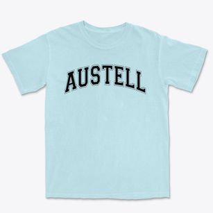 Austell Elementary School Varsity Arch Premium Heavyweight T-shirt