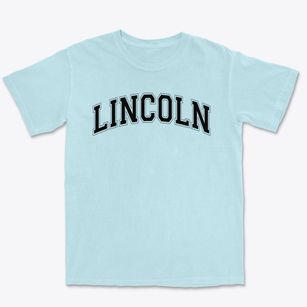 Lincoln Middle School Varsity Arch Premium Heavyweight T-shirt