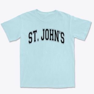 Saint John's Lutheran School Varsity Arch Premium Heavyweight T-shirt