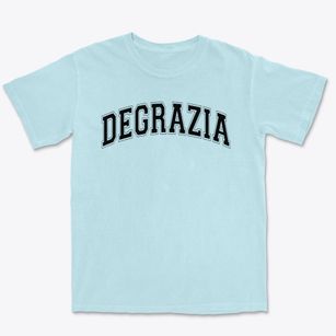 Degrazia Elementary School Varsity Arch Premium Heavyweight T-shirt