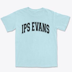 Ips Evans Academy 11 Varsity Arch Premium Heavyweight T-shirt