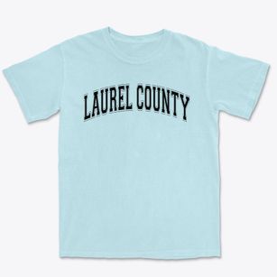Laurel County State Vocational Technical Varsity Arch Premium Heavyweight T-shirt