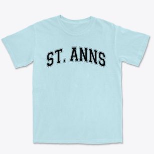 Saint Anns School Varsity Arch Premium Heavyweight T-shirt