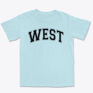 West Elementary School Varsity Arch Premium Heavyweight T-shirt