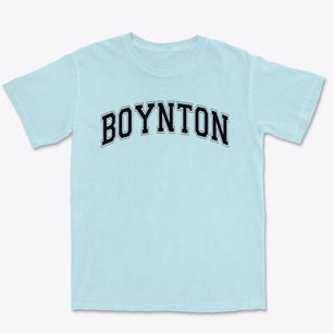 Boynton Elementary School Varsity Arch Premium Heavyweight T-shirt