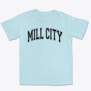 Mill City Montessori School Varsity Arch Premium Heavyweight T-shirt