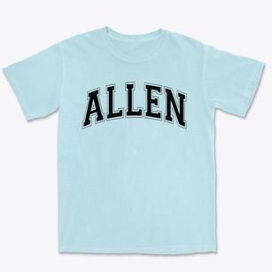 Allen Edison Village School Varsity Arch Premium Heavyweight T-shirt