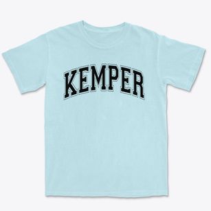 Kemper Military School Varsity Arch Premium Heavyweight T-shirt
