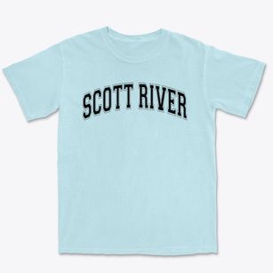 Scott River High School Varsity Arch Premium Heavyweight T-shirt