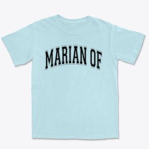 Marian Of Academy Varsity Arch Premium Heavyweight T-shirt