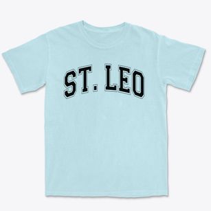 Saint Leo School Varsity Arch Premium Heavyweight T-shirt