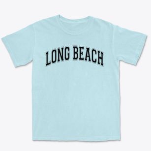 Long Beach High School Varsity Arch Premium Heavyweight T-shirt