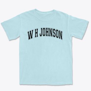 W H Johnson Sda Elementary School Varsity Arch Premium Heavyweight T-shirt