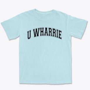 U Wharrie Middle School Varsity Arch Premium Heavyweight T-shirt