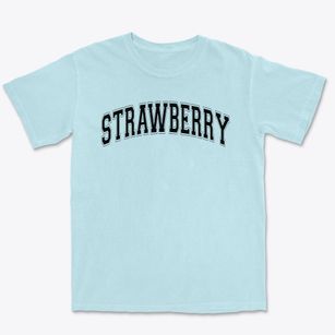Strawberry School Varsity Arch Premium Heavyweight T-shirt