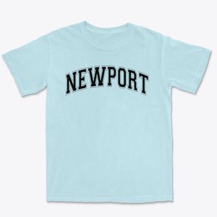 Newport Middle School Varsity Arch Premium Heavyweight T-shirt
