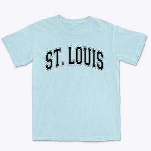 Saint Louis School Varsity Arch Premium Heavyweight T-shirt