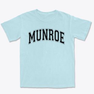 Munroe Elementary School Varsity Arch Premium Heavyweight T-shirt