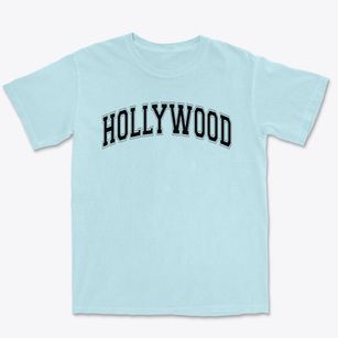 Hollywood Elementary School Varsity Arch Premium Heavyweight T-shirt