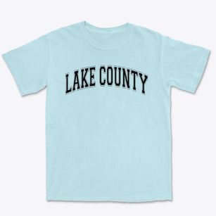 Lake County High School Varsity Arch Premium Heavyweight T-shirt