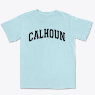 Calhoun Elementary School Varsity Arch Premium Heavyweight T-shirt