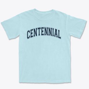 Centennial High School Varsity Arch Premium Heavyweight T-shirt