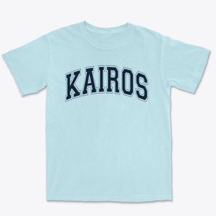 Kairos Fencing Academy Varsity Arch Premium Heavyweight T-shirt