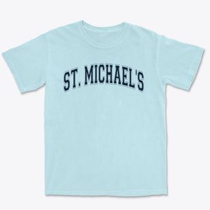 Saint Michael's Episcopal Day School Varsity Arch Premium Heavyweight T-shirt