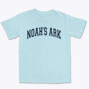 Noah's Ark Preschool Varsity Arch Premium Heavyweight T-shirt
