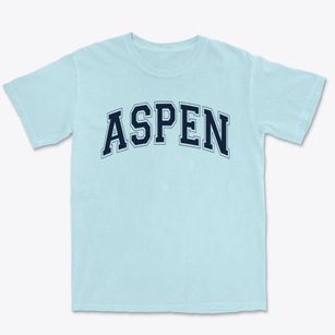 Aspen High School Varsity Arch Premium Heavyweight T-shirt
