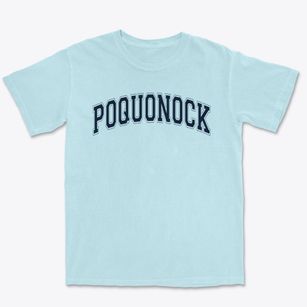 Poquonock Elementary School Varsity Arch Premium Heavyweight T-shirt
