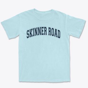Skinner Road Elementary School Varsity Arch Premium Heavyweight T-shirt