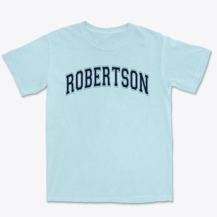 Robertson Elementary School Varsity Arch Premium Heavyweight T-shirt