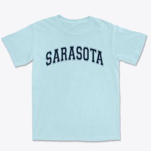 Sarasota Middle School Varsity Arch Premium Heavyweight T-shirt