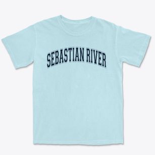 Sebastian River High School Varsity Arch Premium Heavyweight T-shirt
