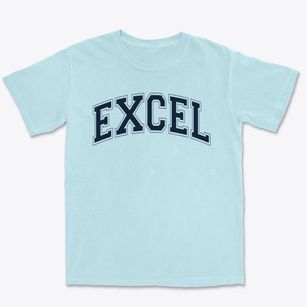 Excel Christian Academy Varsity Arch Premium Heavyweight T-shirt