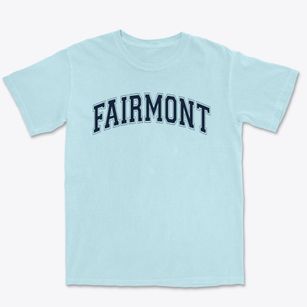 Fairmont Junior High School Varsity Arch Premium Heavyweight T-shirt