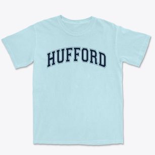 Hufford Junior High School Varsity Arch Premium Heavyweight T-shirt