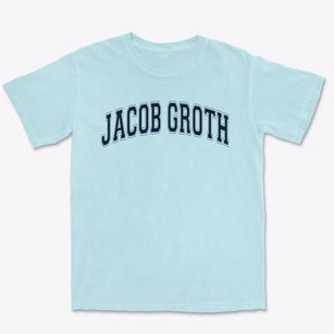 Jacob Groth High School Varsity Arch Premium Heavyweight T-shirt