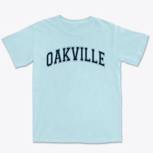 Oakville Elementary School Varsity Arch Premium Heavyweight T-shirt