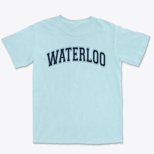Waterloo Elementary School Varsity Arch Premium Heavyweight T-shirt