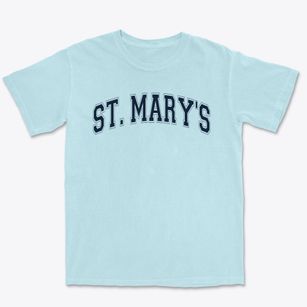 Saint Mary's Cathedral Grade School Varsity Arch Premium Heavyweight T-shirt