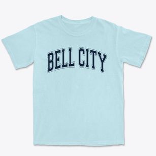 Bell City Elementary School Varsity Arch Premium Heavyweight T-shirt