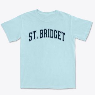 Saint Bridget Regional School Varsity Arch Premium Heavyweight T-shirt