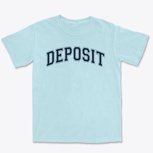 Deposit High School Varsity Arch Premium Heavyweight T-shirt