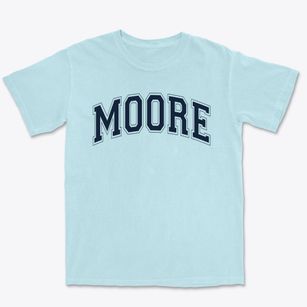 Moore Elementary School Varsity Arch Premium Heavyweight T-shirt