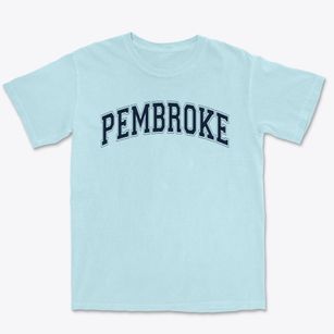Pembroke Middle School Varsity Arch Premium Heavyweight T-shirt