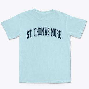 St. Thomas More/newman Center Varsity Arch Premium Heavyweight T-shirt